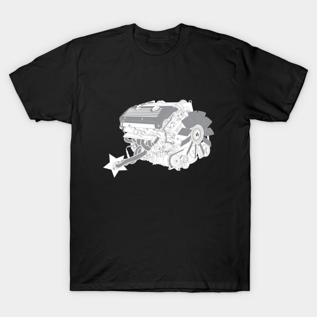 Engine T-Shirt by strish